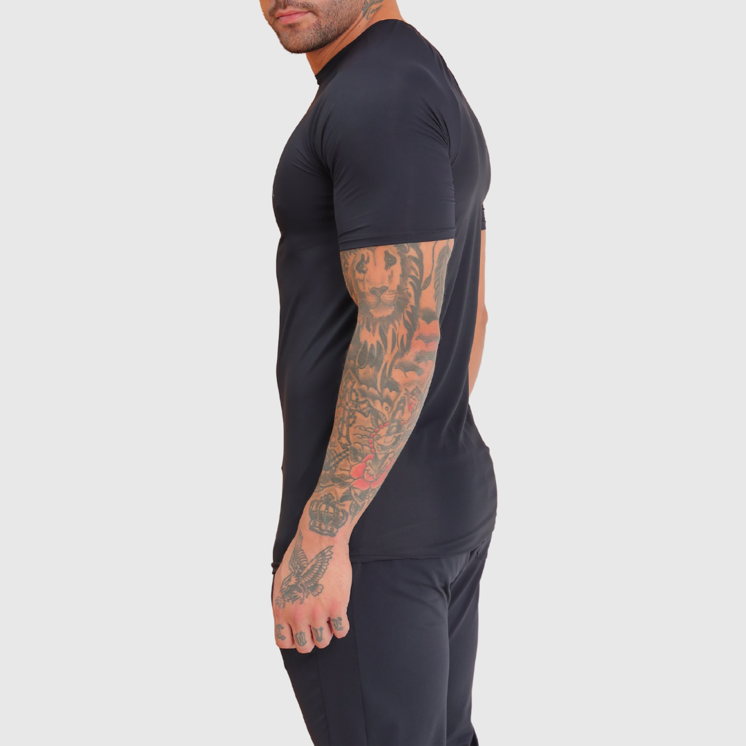 Camiseta Fusion Fit Masculino Preto - Imagem 3