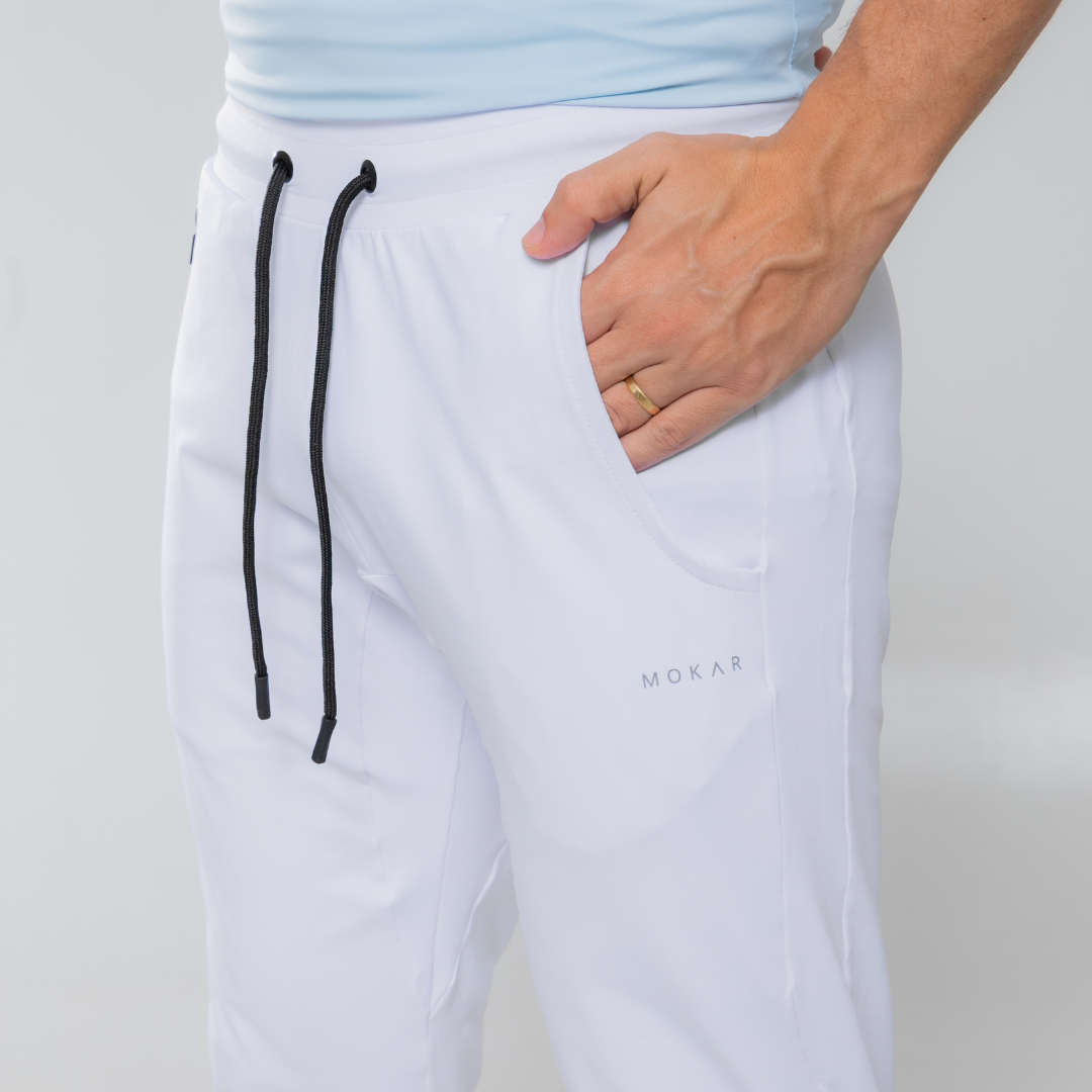 Calça Dynamic Fit Masculino Branco - Imagem 3