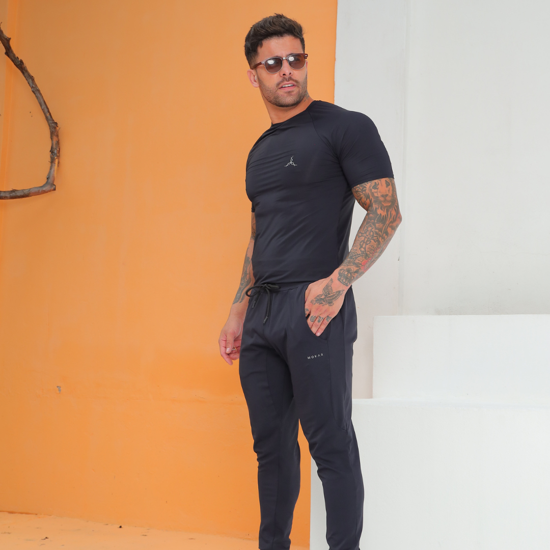 Camiseta Fusion Fit Masculino Preto - Imagem 2