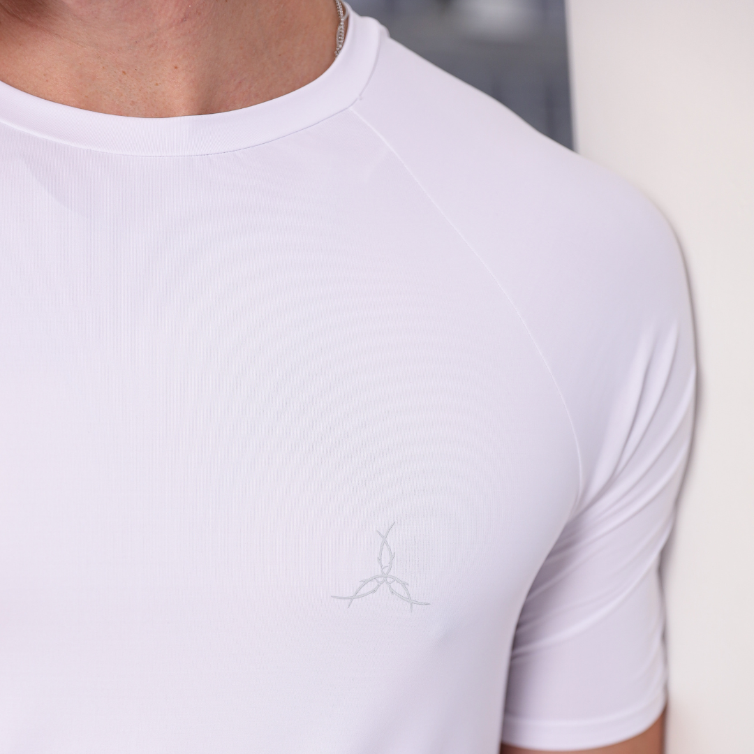 Camiseta Fusion Fit Masculino Branco - Imagem 4