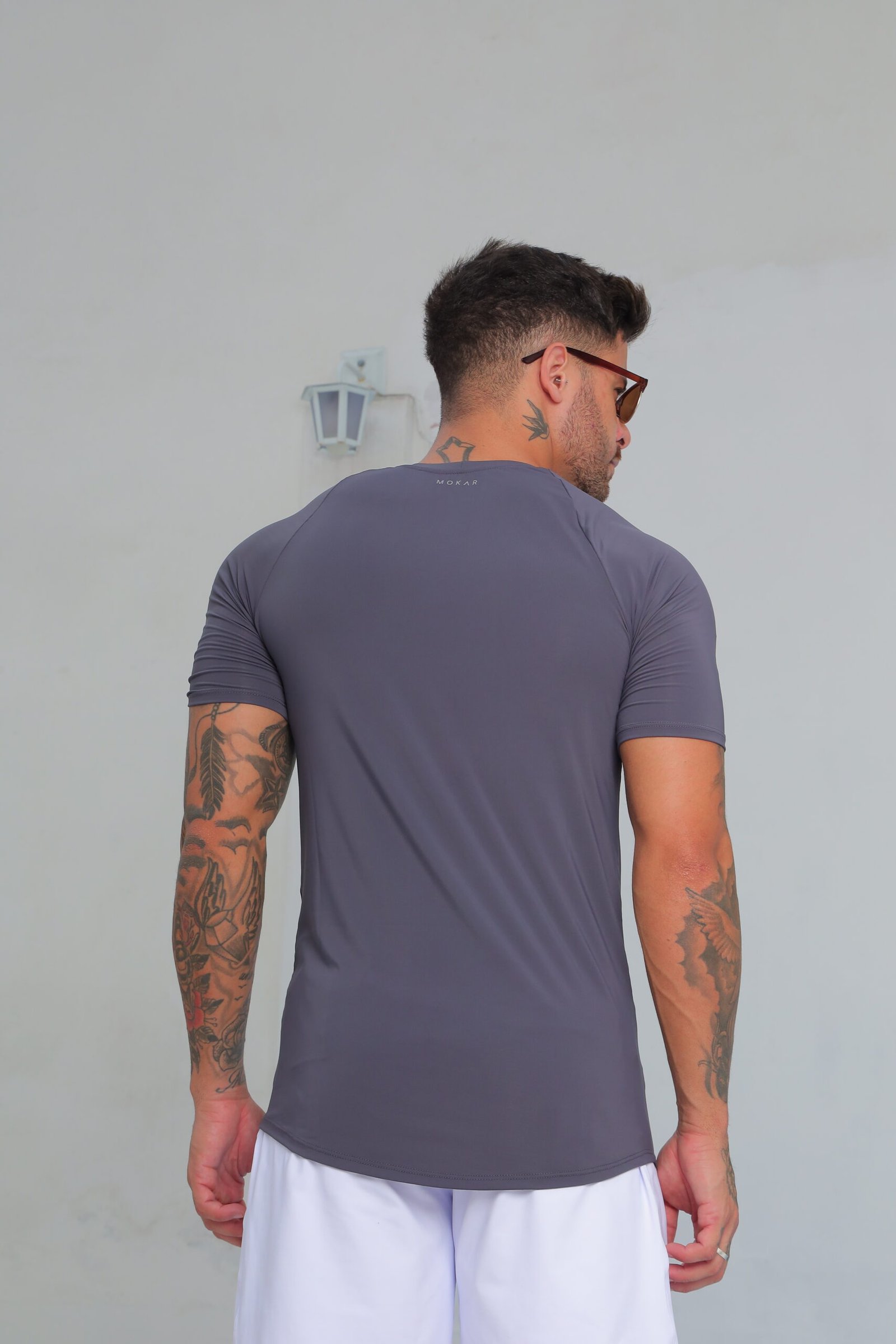 Camiseta Fusion Fit Masculino Chumbo - Imagem 2