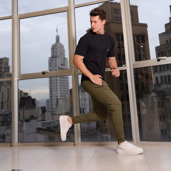 Calça Dynamic Fit Verde Musgo - Imagem 4