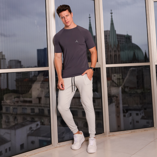 Calça Dynamic Fit Cinza Gelo - Imagem 3