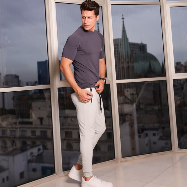 Calça Dynamic Fit Cinza Gelo - Imagem 4