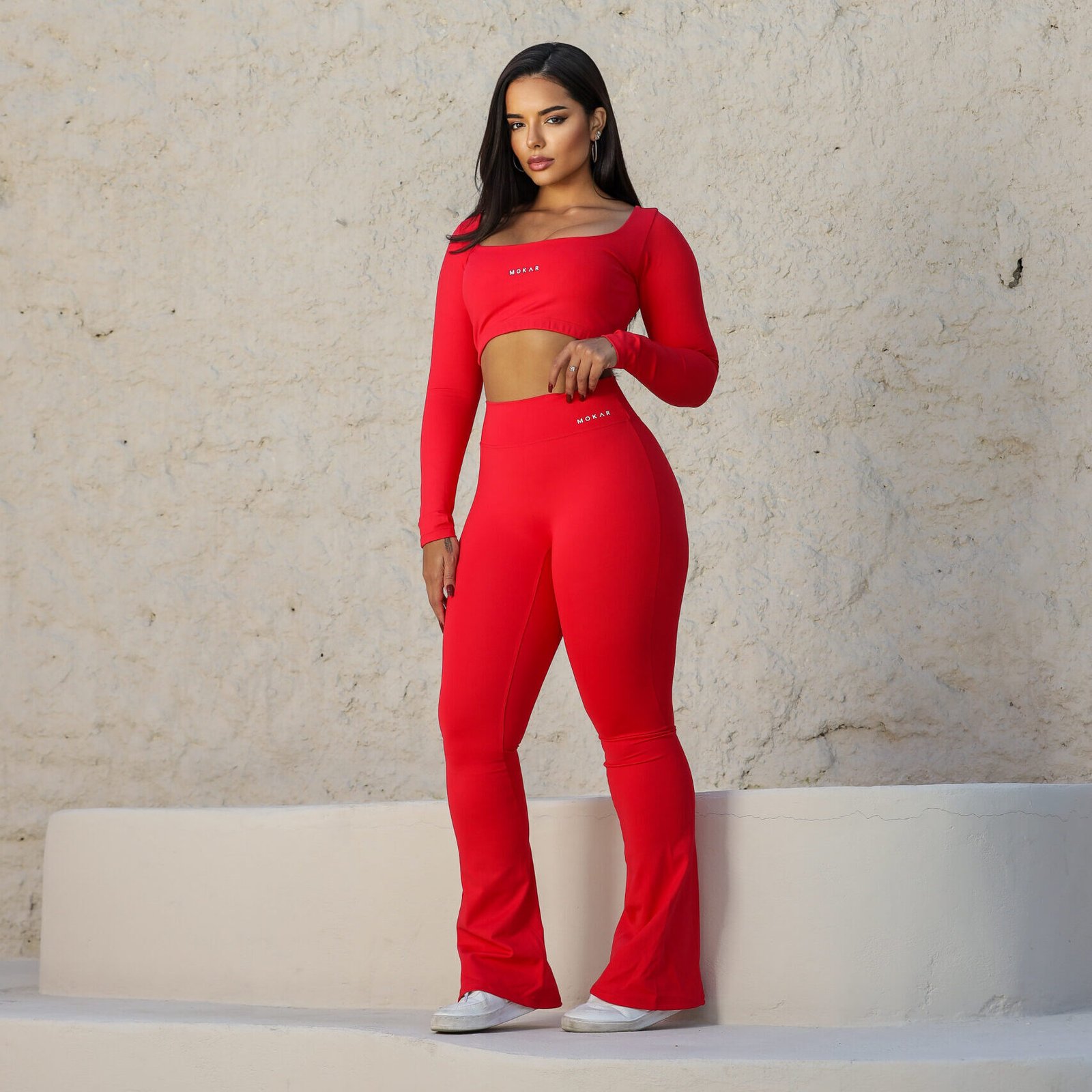 Calça Bailarina Vermelho Tomate