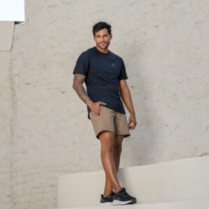 Short Power Masculino Marrom