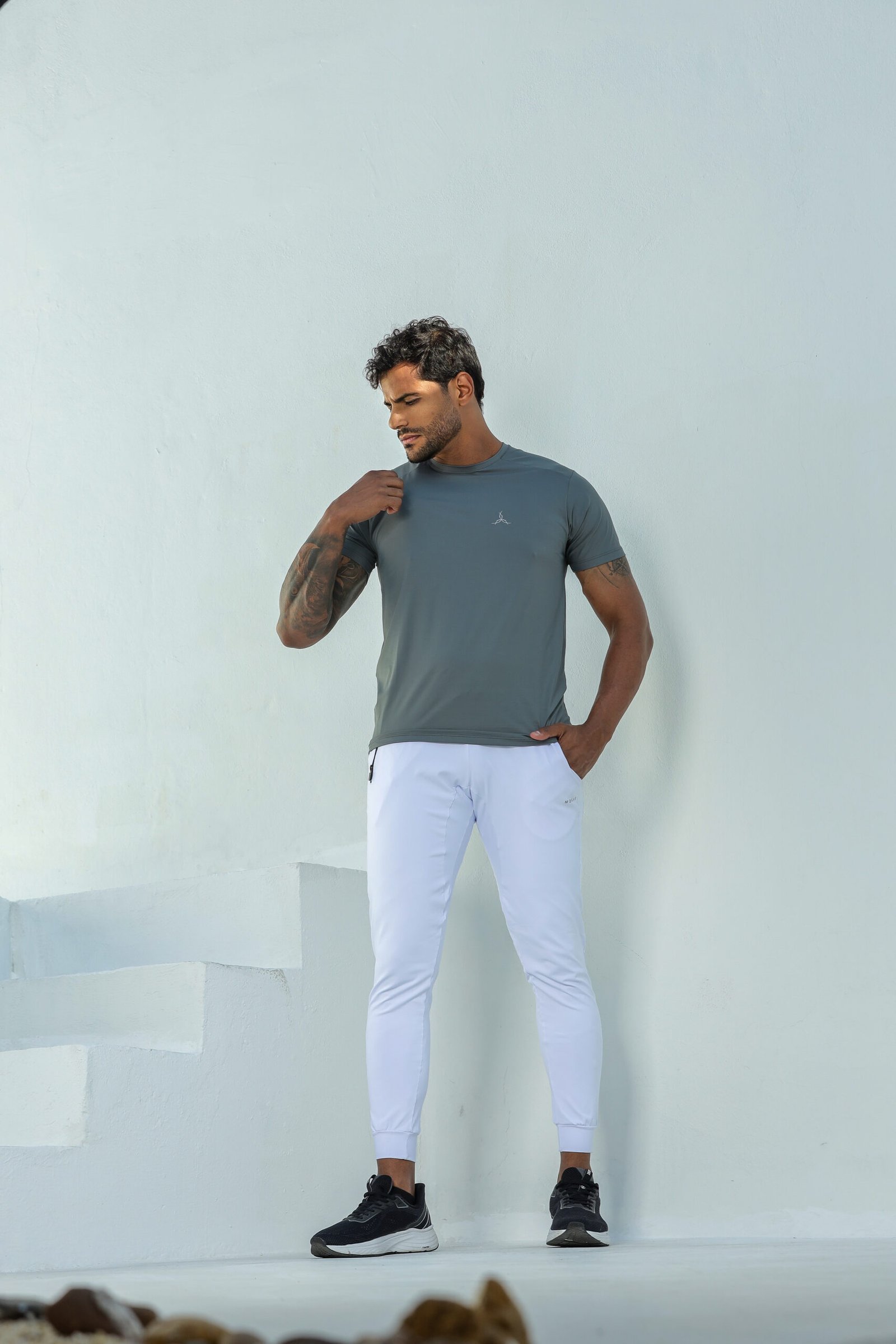 Camiseta Prime Cinza Masculina | Conforto - Imagem 2