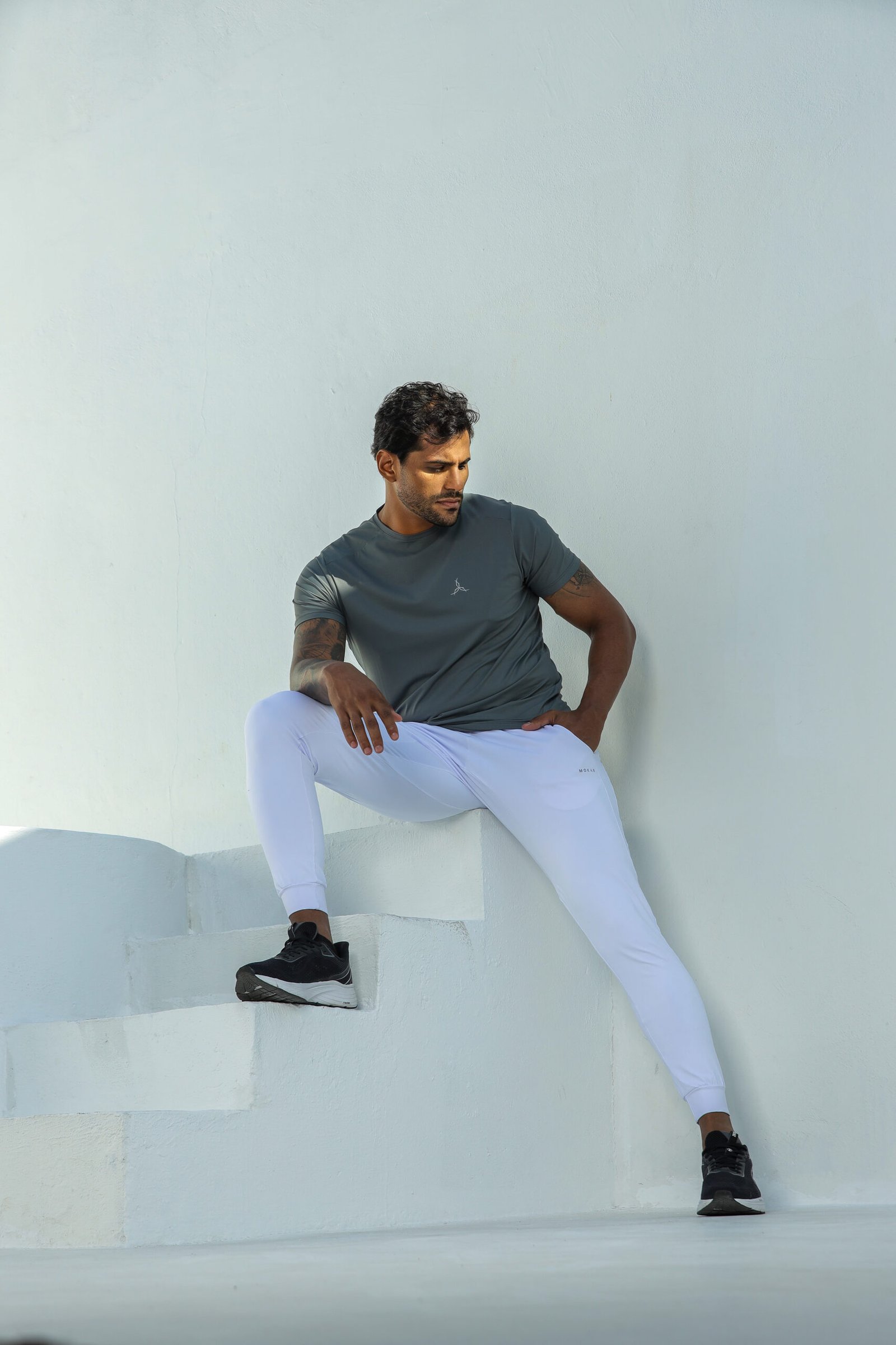 Camiseta Prime Cinza Masculina | Conforto - Imagem 3