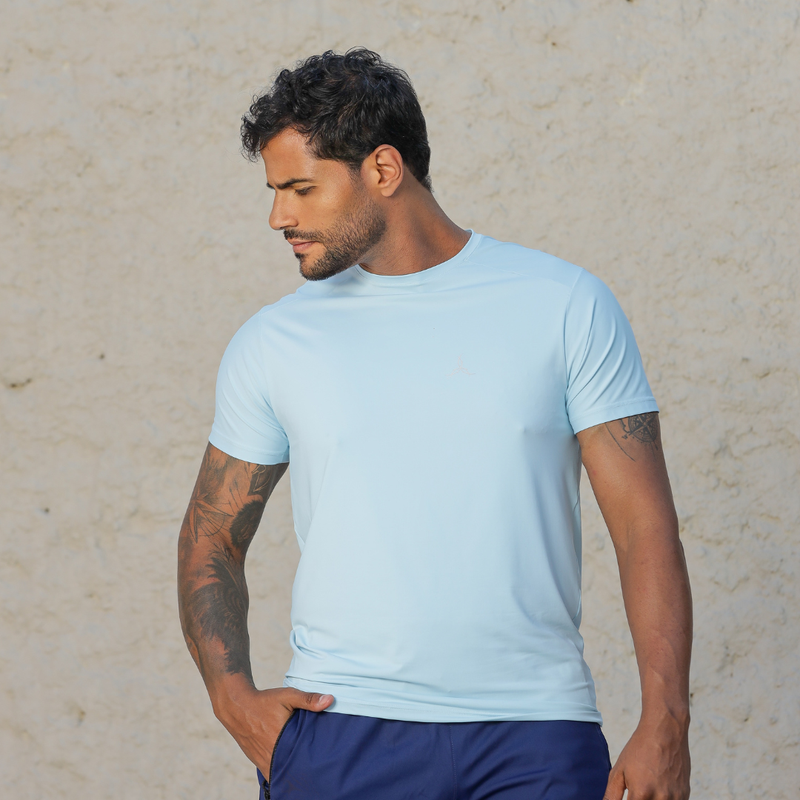 Camiseta Prime Masculina Azul Claro - Imagem 3