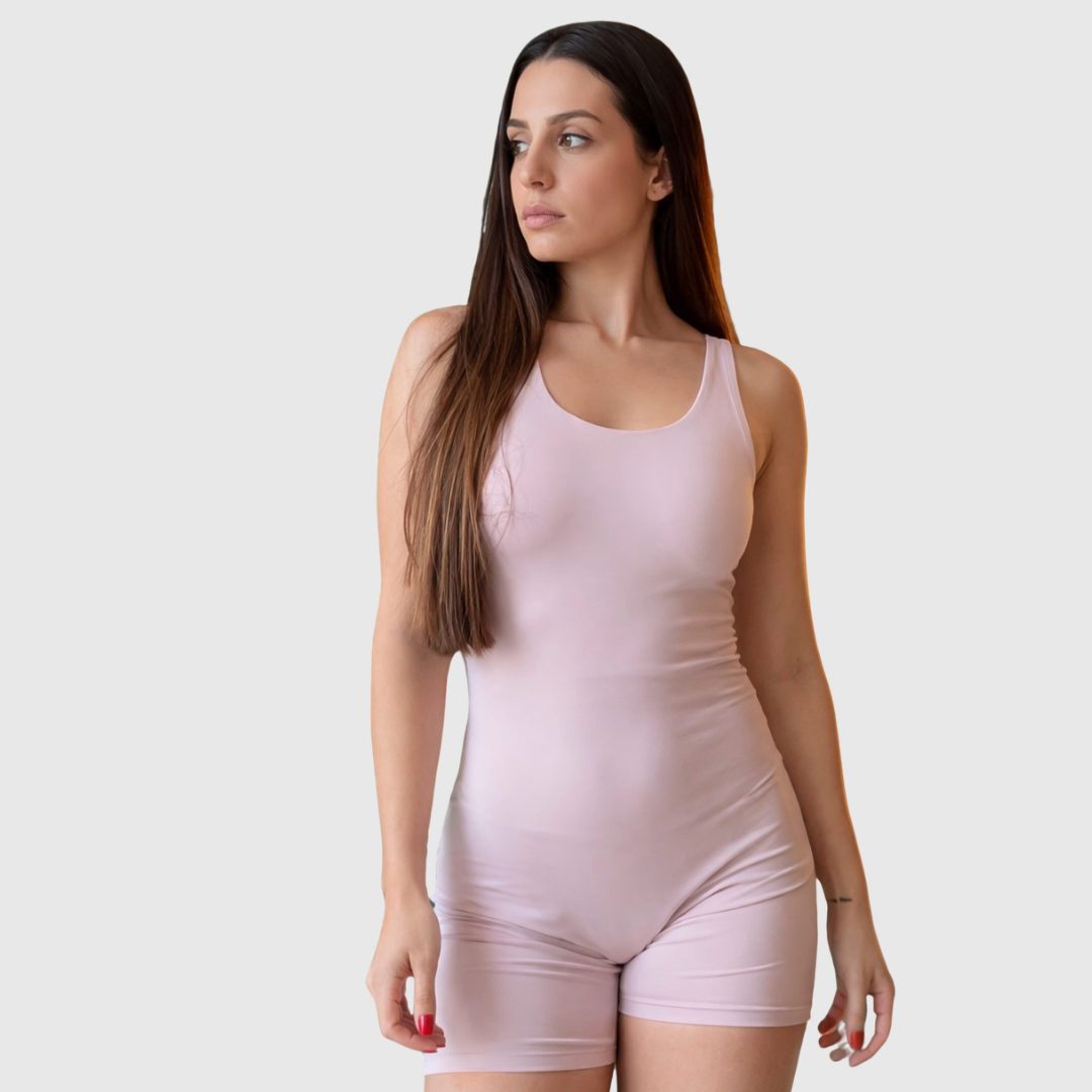 Macacão Fitness Lilás Candy