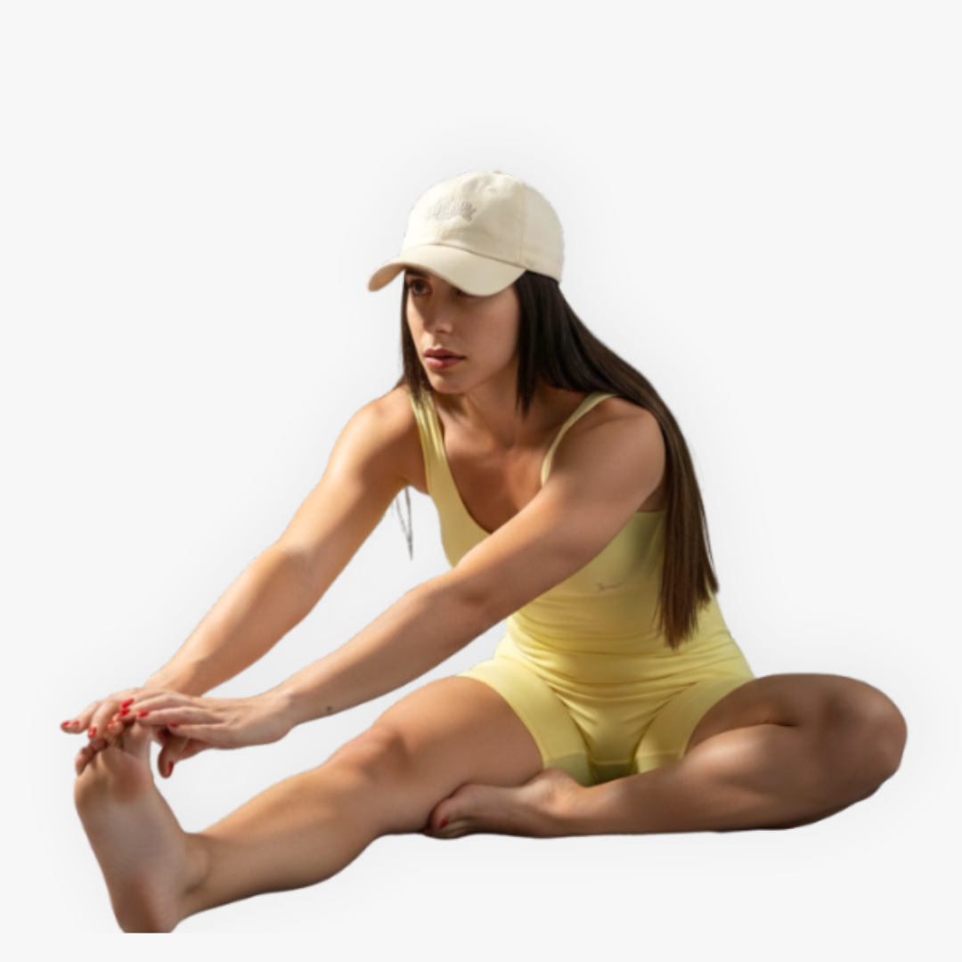 Macacão Curto Amarelo Manteiga Feminino Sem Transparência - Imagem 4