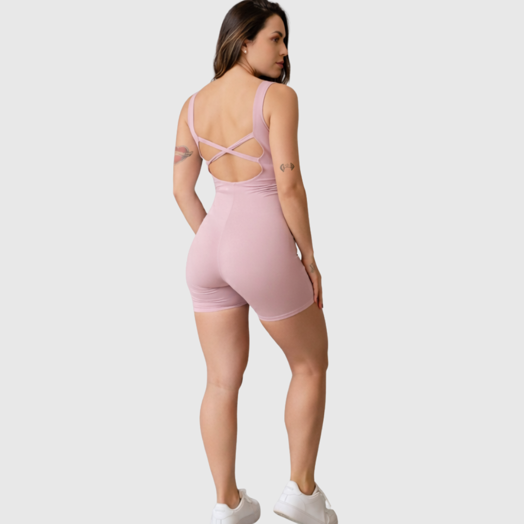 Macacão Fitness Lilás Candy - Imagem 3