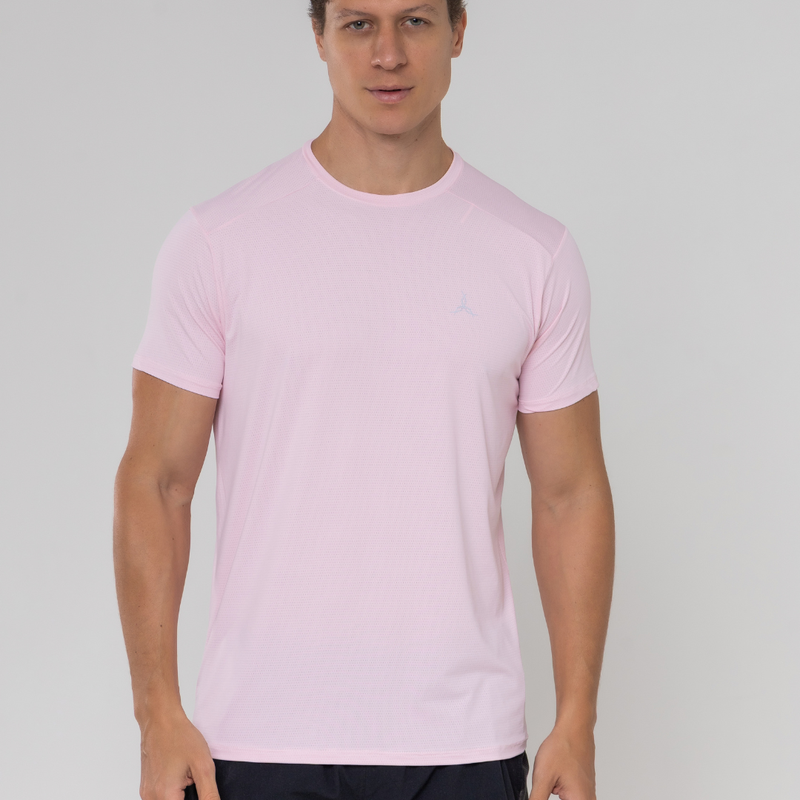 CAMISETA BÁSICA TECH FRESH MASCULINA - ROSA SUAVE - Imagem 4