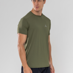 CAMISETA BÁSICA TECH FRESH MASCULINA - VERDE MILITAR