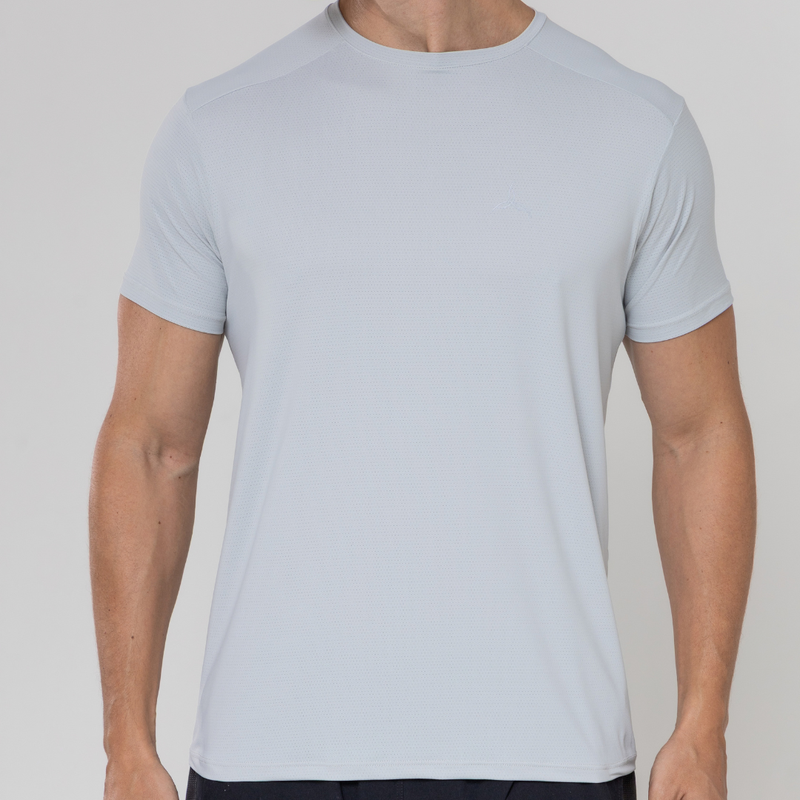CAMISETA BÁSICA TECH FRESH MASCULINA - CINZA GELO - Imagem 4
